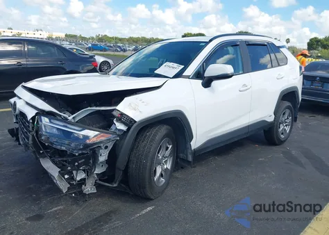2025 Toyota Rav4 Hybrid Xle from USA, damaged, VIN 2T3RWRFV3SW252840